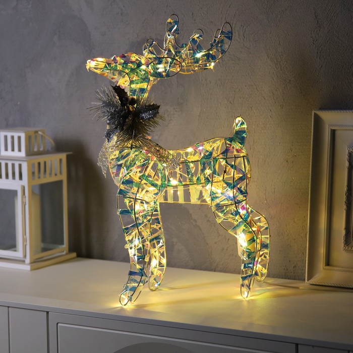 Световая фигура Luazon Lighting Блестящий олень 9609084 белый теплый, Блестящий олень
Световая фигура Luazon Lighting Блестящий олень 9609084 белый теплый, Блестящий олень