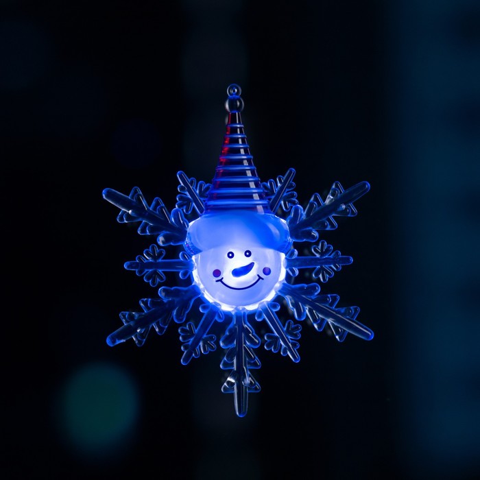 Новогодний светильник Luazon Lighting Снежинка со снеговиком 9675465 разноцветный/RGB, Снежинка со снеговиком
Новогодний светильник Luazon Lighting Снежинка со снеговиком 9675465 разноцветный/RGB, Снежинка со снеговиком