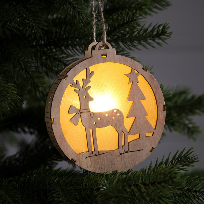 Елочная игрушка Luazon Lighting Оленёнок в лесу свечение белое 9594136 1 шт. бежевый, Оленёнок в лесу свечение теплое белое
Елочная игрушка Luazon Lighting Оленёнок в лесу свечение белое 9594136 1 шт. бежевый, Оленёнок в лесу свечение теплое белое