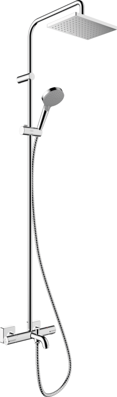 ДУШЕВАЯ СИСТЕМА HANSGROHE VERNIS SHAPE SHOWERPIPE 230 1JET ECOSMART С ТЕРМОСТАТОМ ДЛЯ ВАНН, Серебристый
ДУШЕВАЯ СИСТЕМА HANSGROHE VERNIS SHAPE SHOWERPIPE 230 1JET ECOSMART С ТЕРМОСТАТОМ ДЛЯ ВАНН, Серебристый