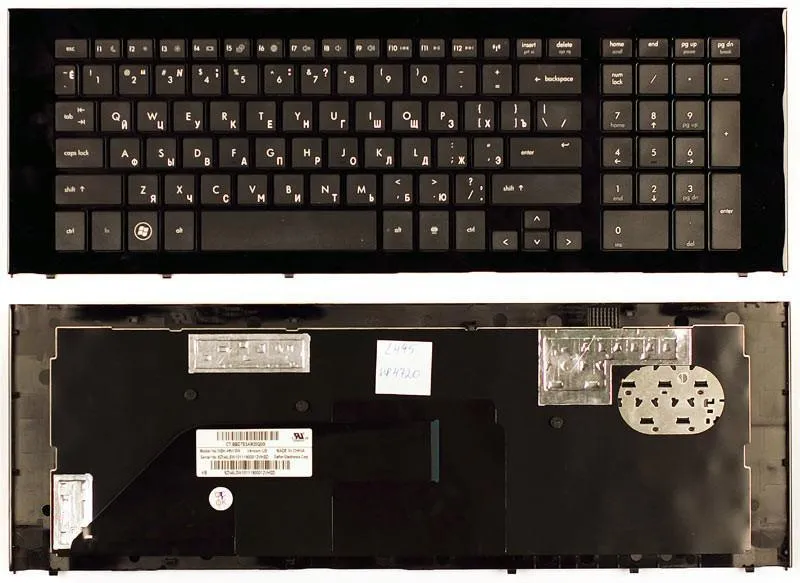 Клавиатура для ноутбуков HP ProBook 4720, 4720s Series, p/n: MP-09K13SU-4421, NSK-HN3SW, V
Клавиатура для ноутбуков HP ProBook 4720, 4720s Series, p/n: MP-09K13SU-4421, NSK-HN3SW, V