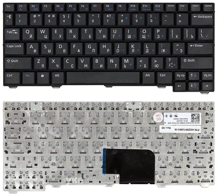 Клавиатура для ноутбуков Dell Latitude 2100, 2110, 2120 Series, p/n: NSK-DMA01, AEZM1U0011
Клавиатура для ноутбуков Dell Latitude 2100, 2110, 2120 Series, p/n: NSK-DMA01, AEZM1U0011