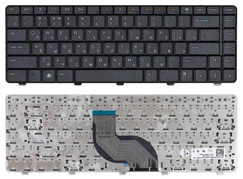 Клавиатура для ноутбуков Dell Inspiron 14V, 14R, N3010, N4010, N4020, N4030, N5030, M5030
Клавиатура для ноутбуков Dell Inspiron 14V, 14R, N3010, N4010, N4020, N4030, N5030, M5030