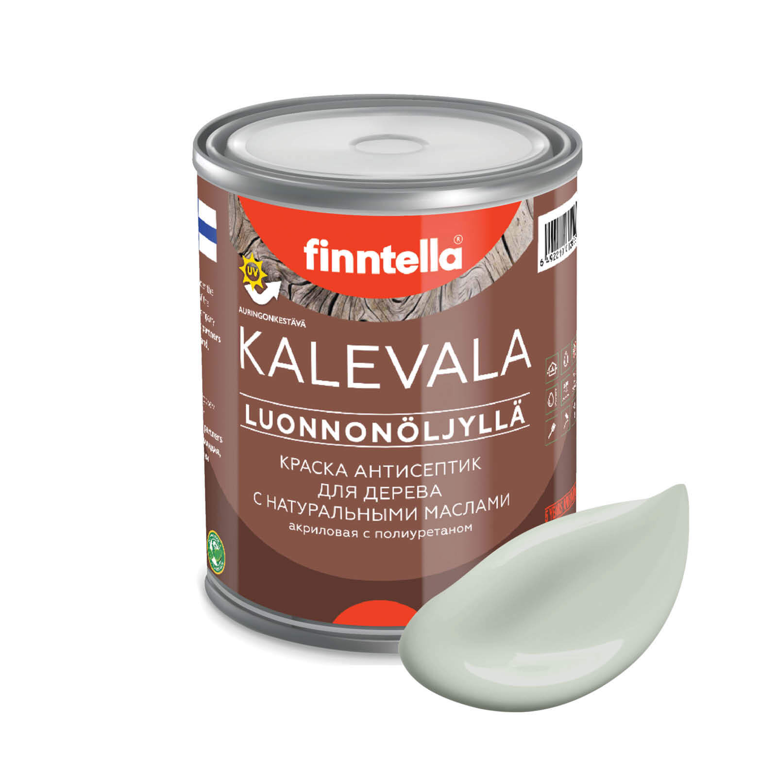 Краска для дерева и деревянных фасадов FINNTELLA KALEVALA, с натуральным маслом и полиурет, Зеленый, KALEVALA NLC
Краска для дерева и деревянных фасадов FINNTELLA KALEVALA, с натуральным маслом и полиурет, Зеленый, KALEVALA NLC