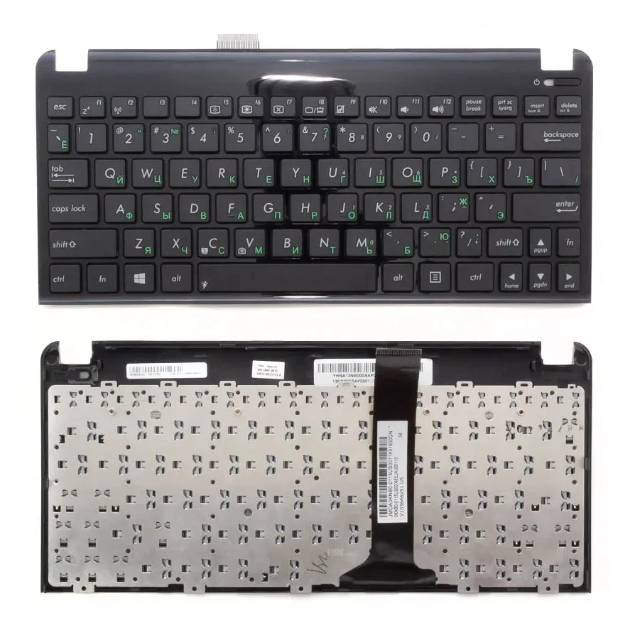 Клавиатура для ноутбука Asus Eee PC 1015E Series черная с черным топкейсом, p/n: 90NB00J2-
Клавиатура для ноутбука Asus Eee PC 1015E Series черная с черным топкейсом, p/n: 90NB00J2-