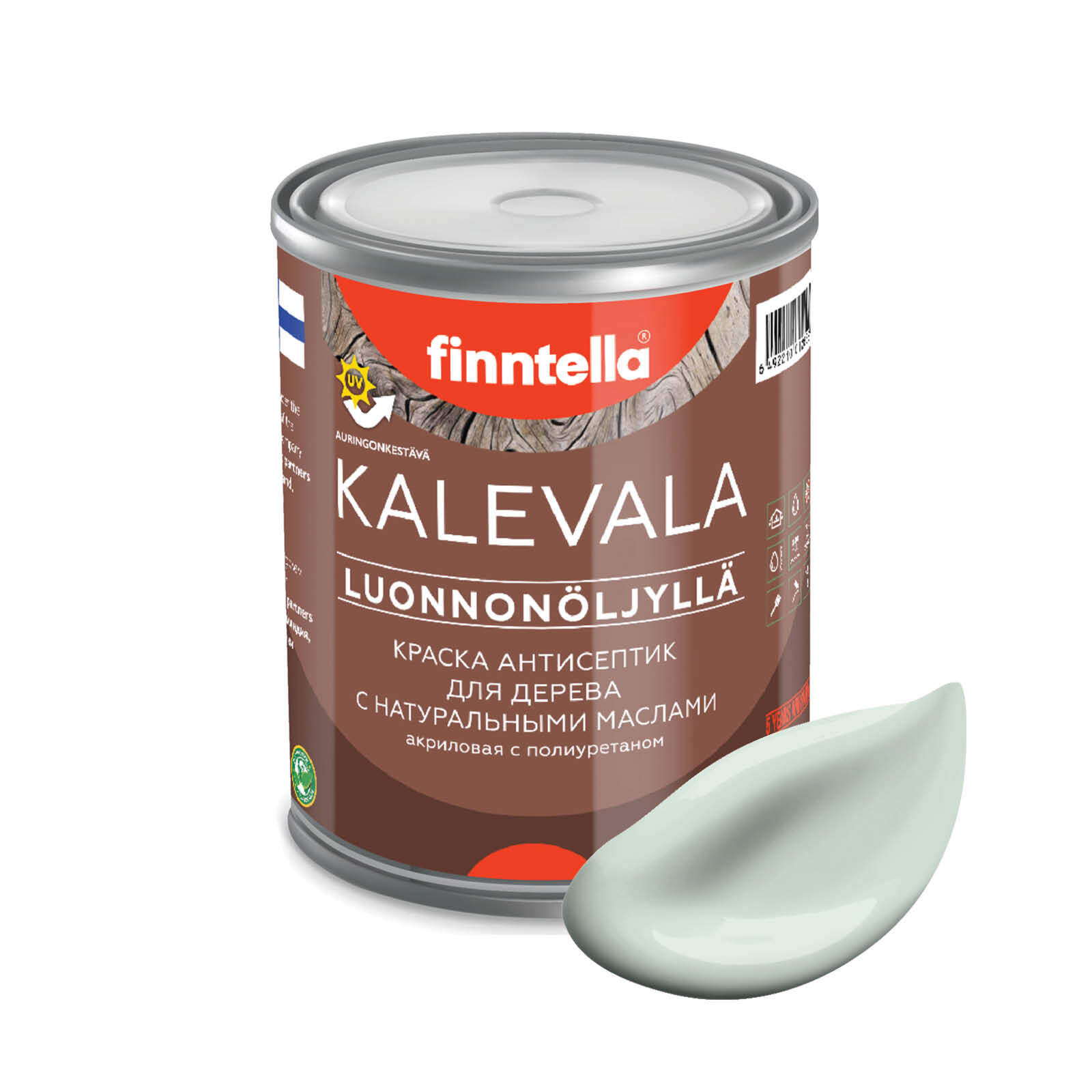 Краска для дерева и деревянных фасадов FINNTELLA KALEVALA, с натуральным маслом и полиурет, Голубой, KALEVALA NLC
Краска для дерева и деревянных фасадов FINNTELLA KALEVALA, с натуральным маслом и полиурет, Голубой, KALEVALA NLC