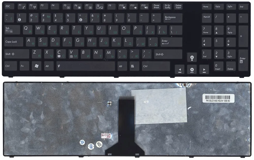 Клавиатура для ноутбуков Asus K95, K93, A95, X93 Series, p/n: V126202AS1 RU, 04GN6S1KRU00-
Клавиатура для ноутбуков Asus K95, K93, A95, X93 Series, p/n: V126202AS1 RU, 04GN6S1KRU00-