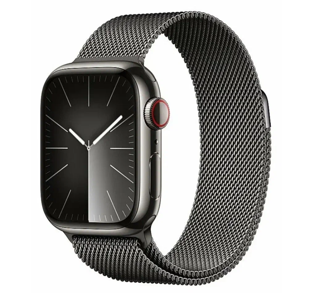 Смарт-часы Apple Watch Series 9 GPS +Cellular 45mm Stainless Steel Graphite Milanese Black, Watch Series 9 GPS + Cellular
Смарт-часы Apple Watch Series 9 GPS +Cellular 45mm Stainless Steel Graphite Milanese Black, Watch Series 9 GPS + Cellular