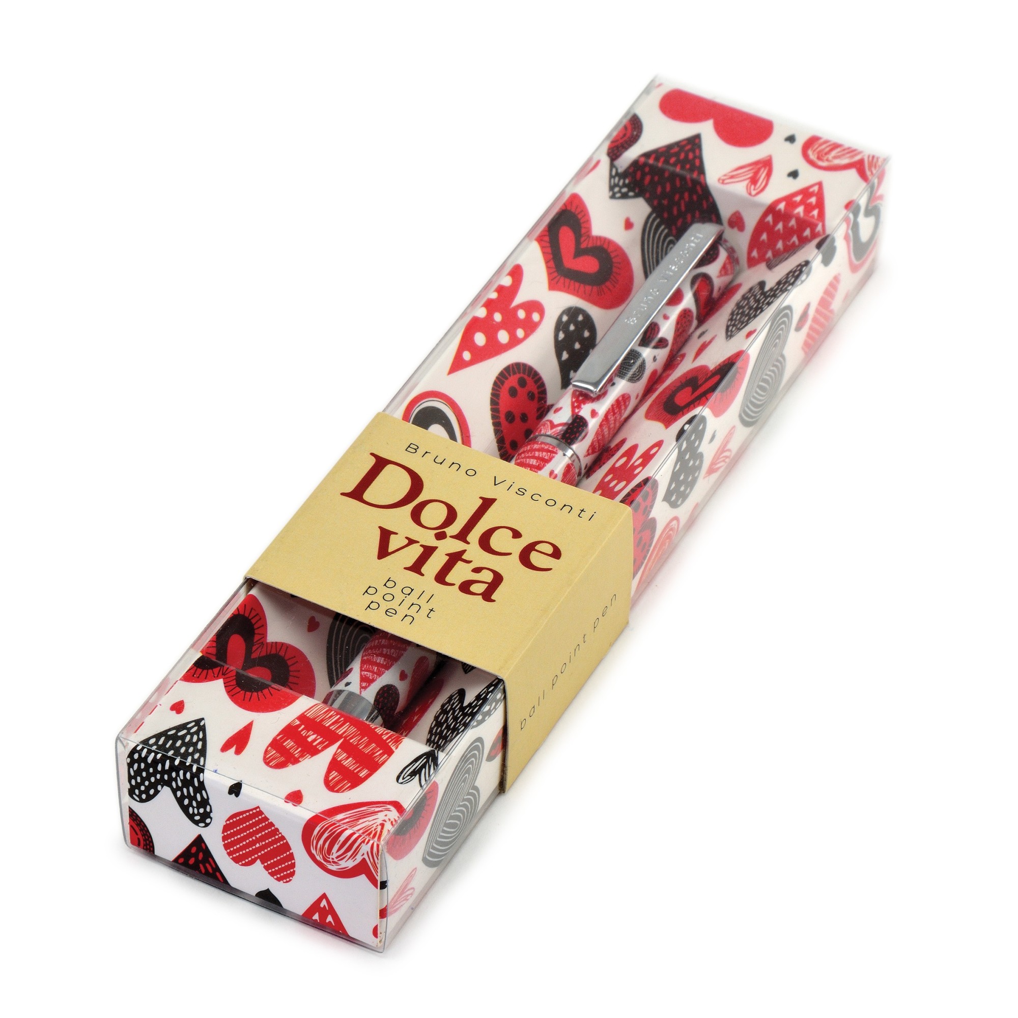 Ручка шариковая Bruno Visconti Dolce Vita Сердечки 20-0252/07, синяя, 0,7 мм, 1 шт., 20-0252/07
Ручка шариковая Bruno Visconti Dolce Vita Сердечки 20-0252/07, синяя, 0,7 мм, 1 шт., 20-0252/07