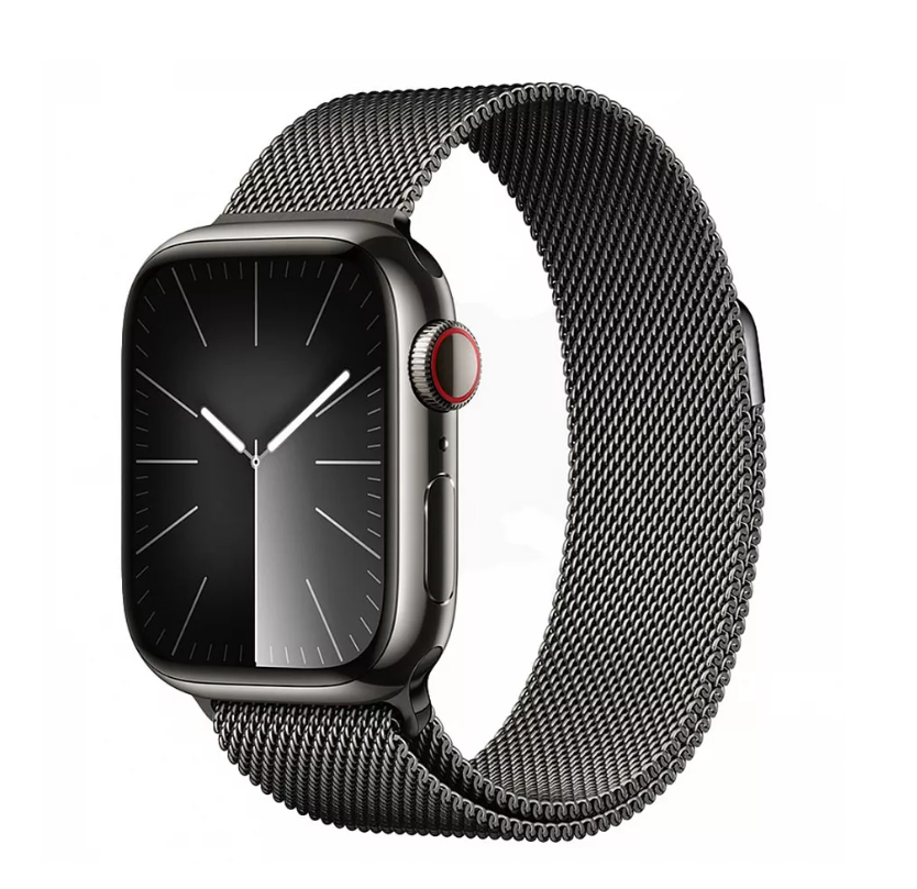Смарт-часы Apple Watch Series 9 GPS +Cellular 41mm Stainless Steel Graphite Milanese Black, Watch Series 9 GPS + Cellular
Смарт-часы Apple Watch Series 9 GPS +Cellular 41mm Stainless Steel Graphite Milanese Black, Watch Series 9 GPS + Cellular