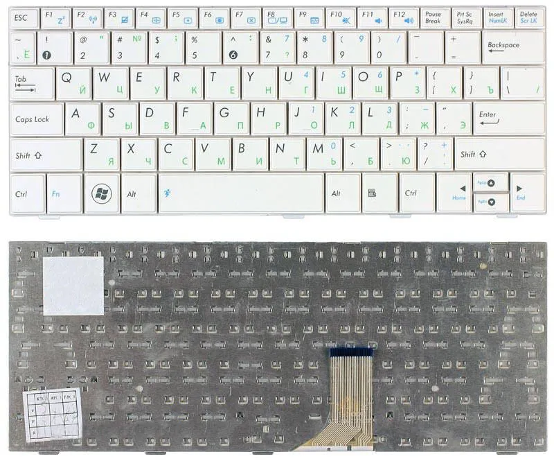 Клавиатура для ноутбуков Asus EEE PC 1005, 1001, 1001PX, 1008, 1005HA, 1008HA Series, p/n:
Клавиатура для ноутбуков Asus EEE PC 1005, 1001, 1001PX, 1008, 1005HA, 1008HA Series, p/n: