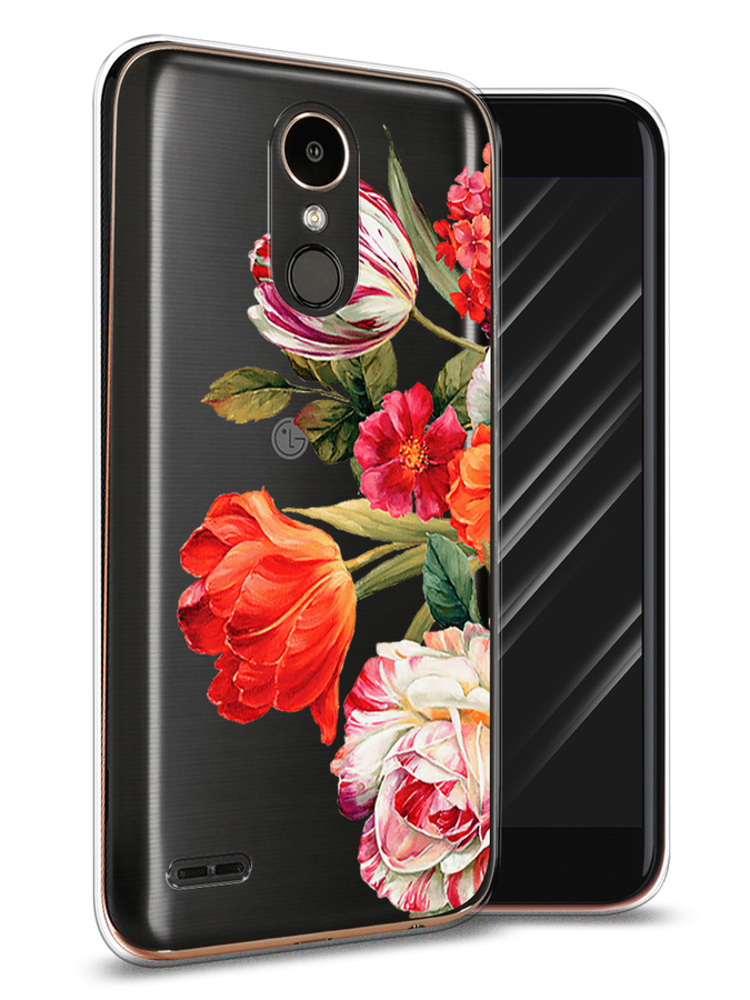 Чехол Awog на LG K10 2017 "Весенний букет", Красный;розовый;зеленый, 81350-8 
Чехол Awog на LG K10 2017 "Весенний букет", Красный;розовый;зеленый, 81350-8