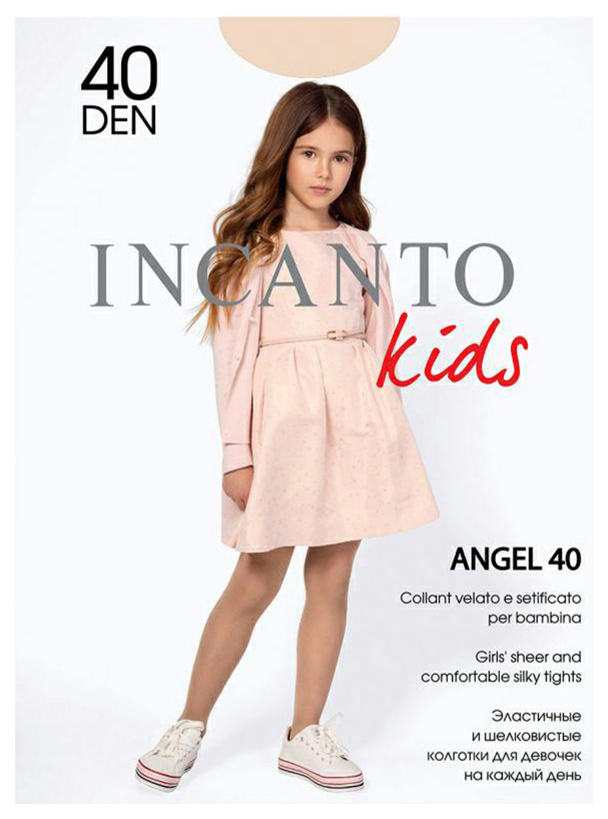 Колготки детские Incanto Kids Angel полиамид Melon светло-коричневый 40 Den р 140/146, Бежевый
Колготки детские Incanto Kids Angel полиамид Melon светло-коричневый 40 Den р 140/146, Бежевый