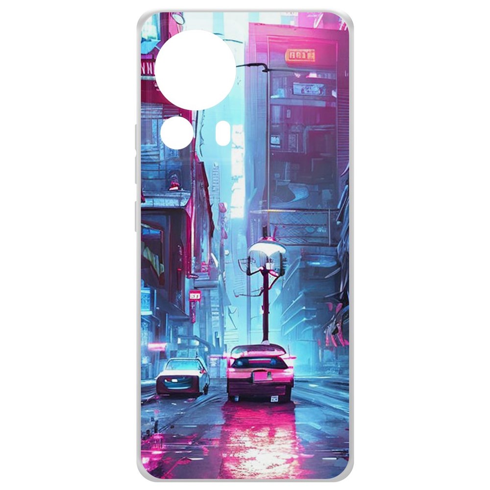Чехол-накладка Krutoff Clear Case Киберпанк Улица для Xiaomi 13 Lite, Прозрачный
Чехол-накладка Krutoff Clear Case Киберпанк Улица для Xiaomi 13 Lite, Прозрачный