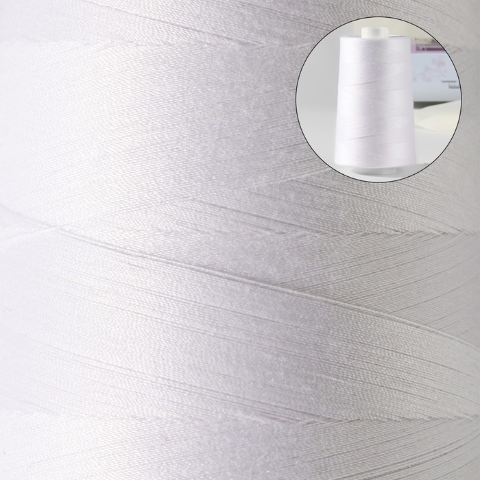 Красная нить Нитки 100, «Невка», 5000 м, цвет белый №001
Красная нить Нитки 100, «Невка», 5000 м, цвет белый №001