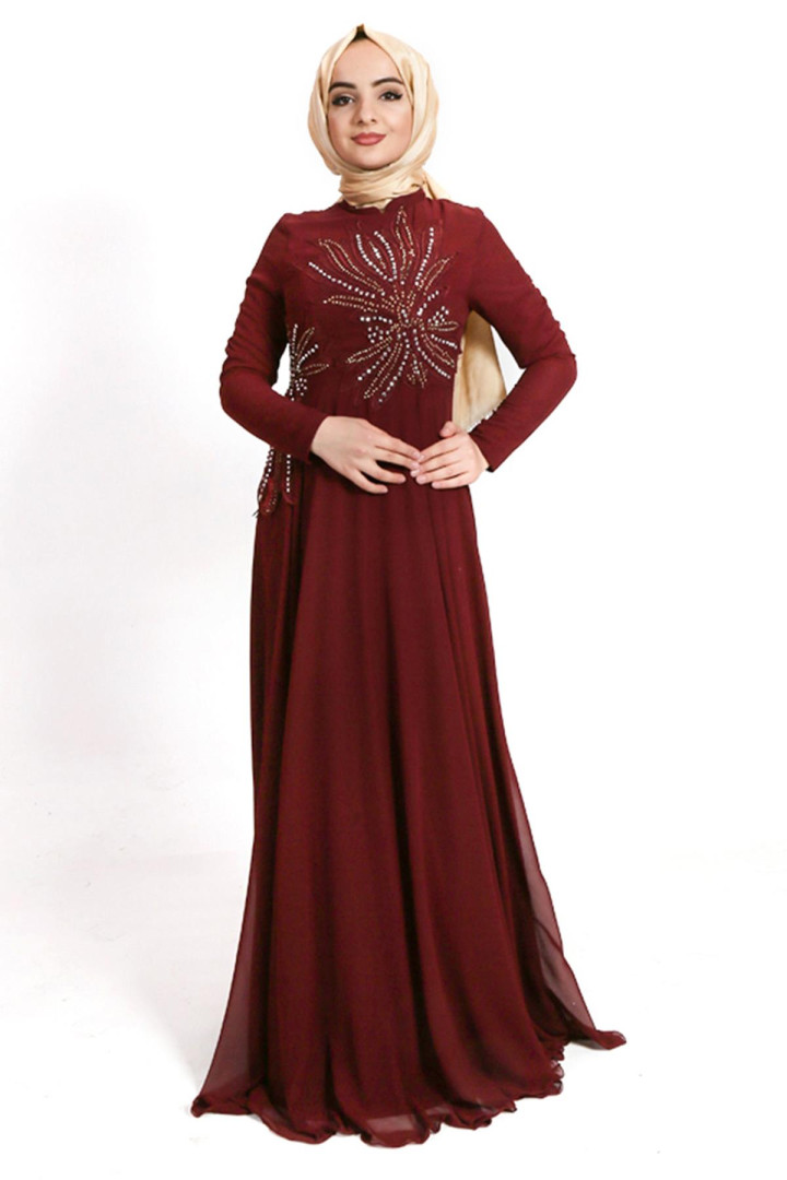 Платье женское Abiye Sultan 6207-A бордовое 40 RU (товары доставляются из-за рубежа), 6207-A
Платье женское Abiye Sultan 6207-A бордовое 40 RU (товары доставляются из-за рубежа), 6207-A