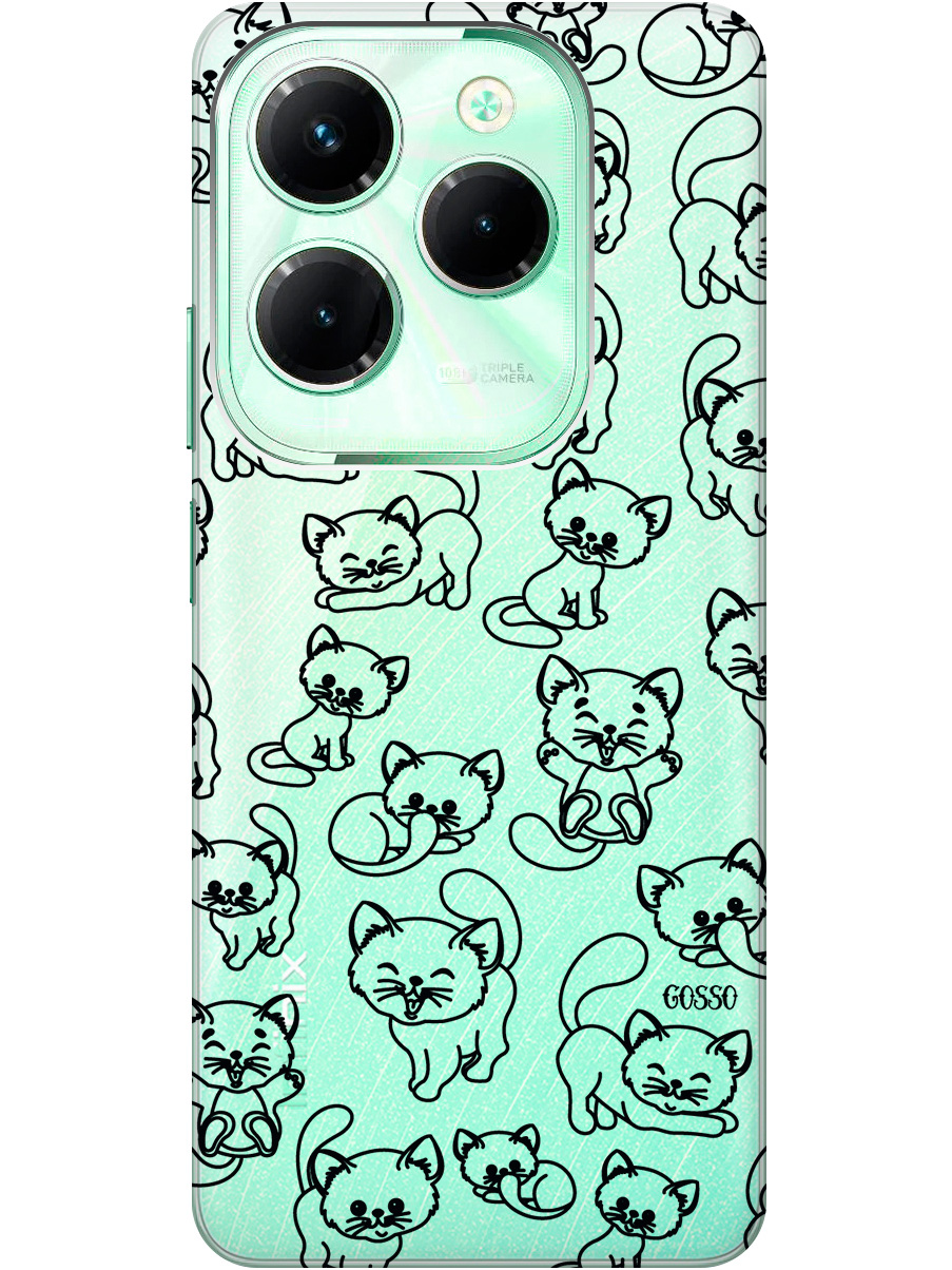 Силиконовый чехол на Infinix Hot 40 / Hot 40 Pro с рисунком "Cute Kitties" прозрачный, Прозрачный;черный, 20011885
Силиконовый чехол на Infinix Hot 40 / Hot 40 Pro с рисунком "Cute Kitties" прозрачный, Прозрачный;черный, 20011885