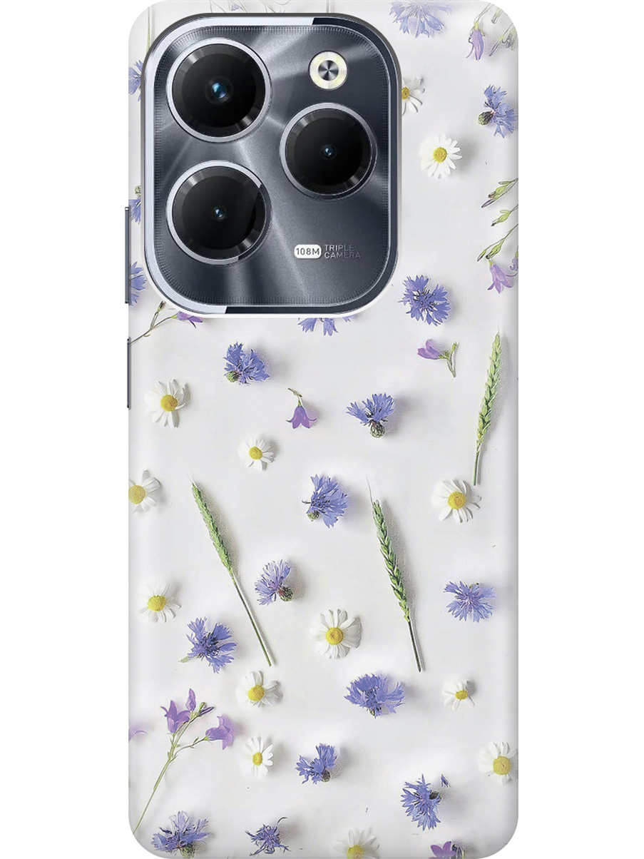 Силиконовый чехол на Infinix Hot 40 / Hot 40 Pro с рисунком "Ромашки и колоски", Белый;зеленый;фиолетовый, 20011885
Силиконовый чехол на Infinix Hot 40 / Hot 40 Pro с рисунком "Ромашки и колоски", Белый;зеленый;фиолетовый, 20011885