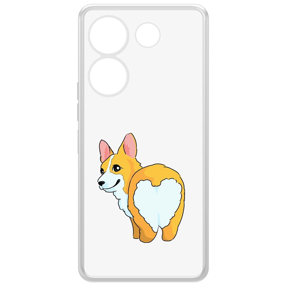 Чехол-накладка Krutoff Clear Case Рисованный корги вид 2 для TECNO Camon 20 Pro, Прозрачный
Чехол-накладка Krutoff Clear Case Рисованный корги вид 2 для TECNO Camon 20 Pro, Прозрачный
