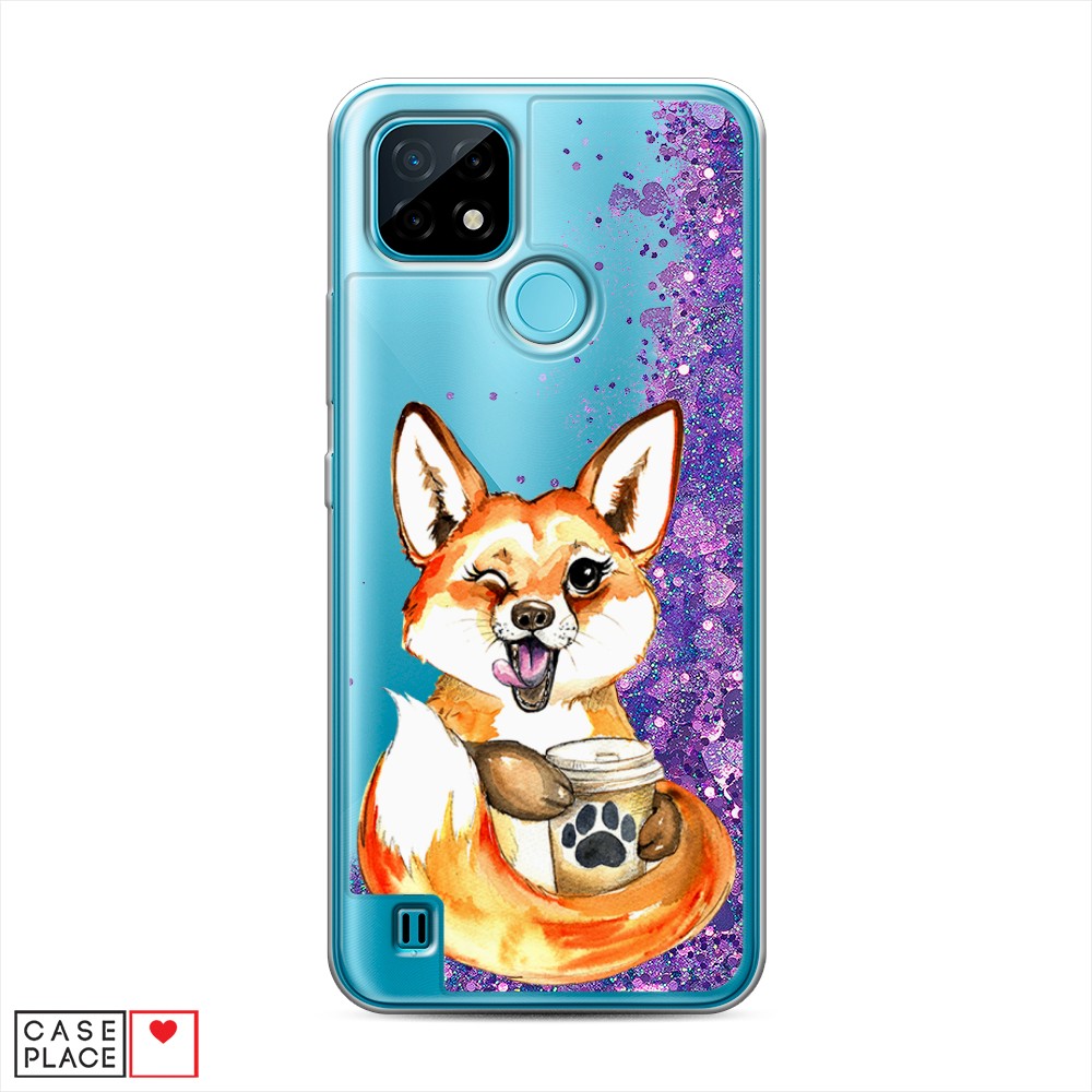 Чехол Awog на Realme C21 "Подмигивающая лиса с кофе", Разноцветный, 254992-1
Чехол Awog на Realme C21 "Подмигивающая лиса с кофе", Разноцветный, 254992-1