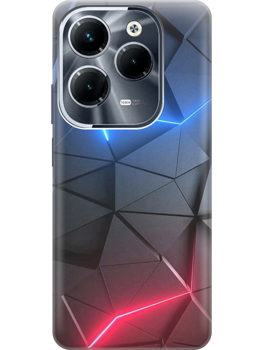 Силиконовый чехол на Infinix Hot 40 / Hot 40 Pro с рисунком "Графитовые грани", Серый;синий, 20011884
Силиконовый чехол на Infinix Hot 40 / Hot 40 Pro с рисунком "Графитовые грани", Серый;синий, 20011884