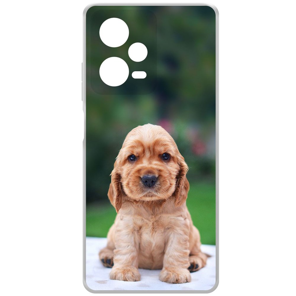 Чехол-накладка Krutoff Clear Case Щенок кокер-спаниеля для Xiaomi Redmi Note 12 Pro+ 5G, Прозрачный
Чехол-накладка Krutoff Clear Case Щенок кокер-спаниеля для Xiaomi Redmi Note 12 Pro+ 5G, Прозрачный