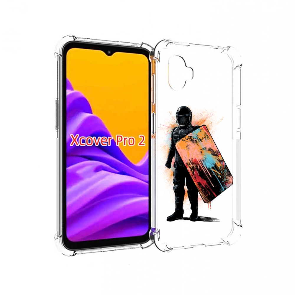 Чехол MyPads солдат с красочным щитом для Samsung Galaxy Xcover Pro 2, Прозрачный, Tocco
Чехол MyPads солдат с красочным щитом для Samsung Galaxy Xcover Pro 2, Прозрачный, Tocco