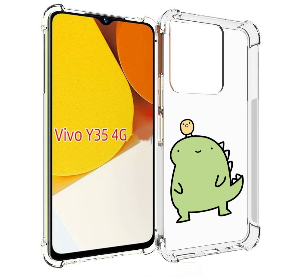Чехол MyPads зеленый-динозаврик детский для Vivo Y35 4G 2022 / Vivo Y22, Прозрачный, Tocco
Чехол MyPads зеленый-динозаврик детский для Vivo Y35 4G 2022 / Vivo Y22, Прозрачный, Tocco