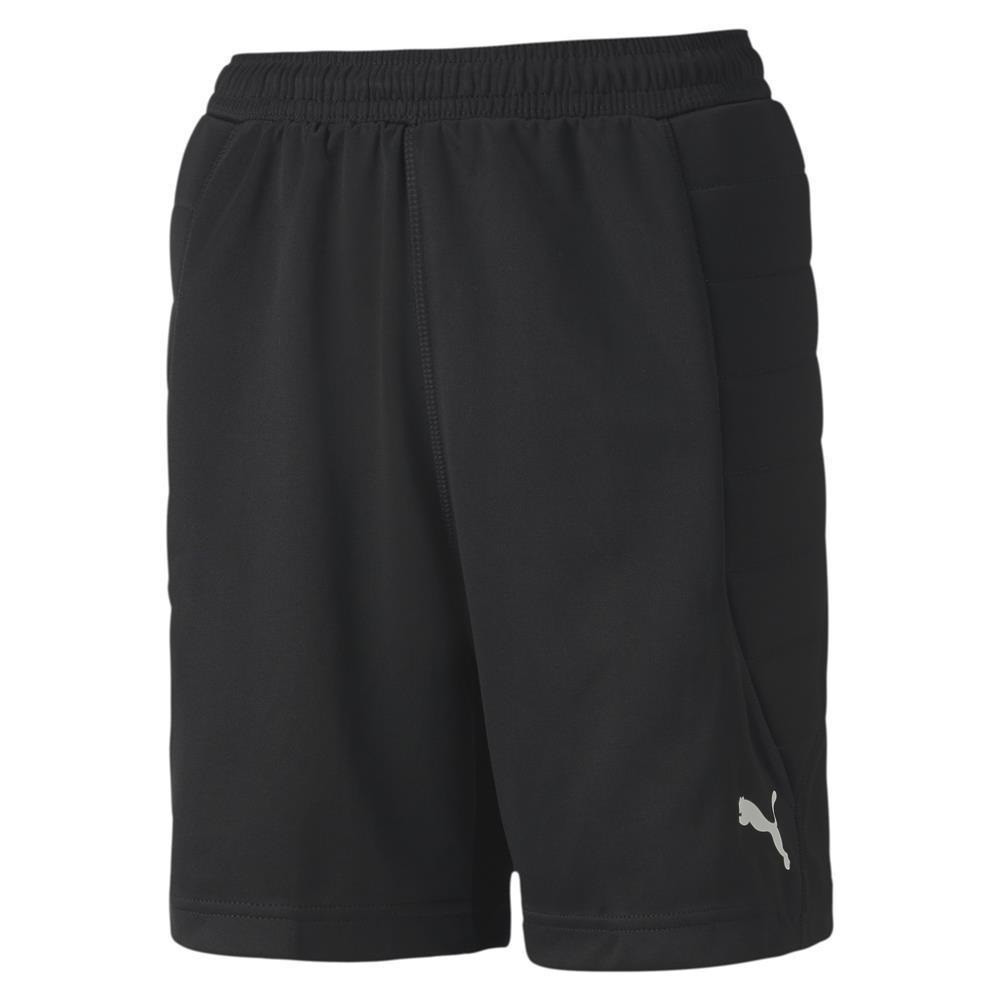 фото Шорты детские puma goalkeeper shorts jr 65703901 цв.черный р.128