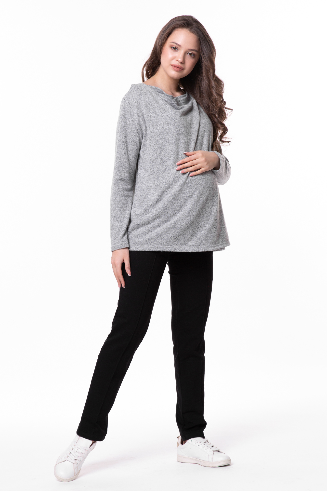 фото Брюки женские скоромама 01-40422sm черные 48