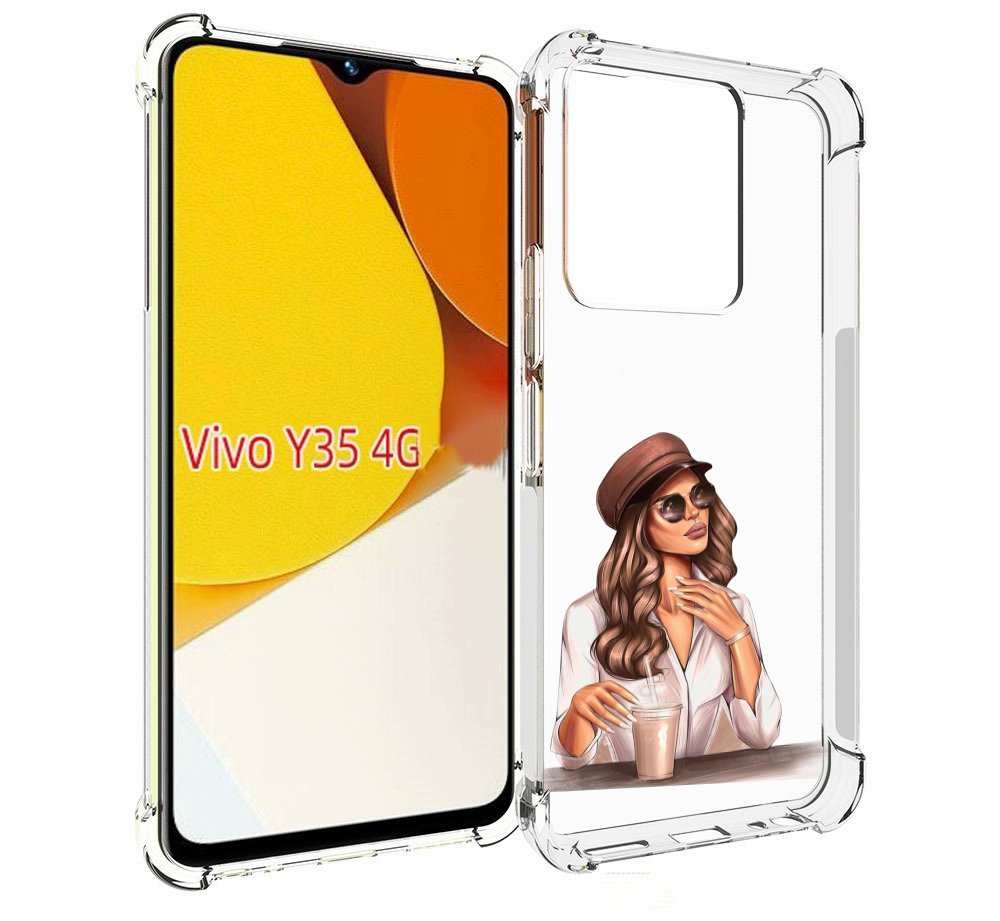 Чехол MyPads девушка-с-милкшейком женский для Vivo Y35 4G 2022 / Vivo Y22, Прозрачный, Tocco
Чехол MyPads девушка-с-милкшейком женский для Vivo Y35 4G 2022 / Vivo Y22, Прозрачный, Tocco