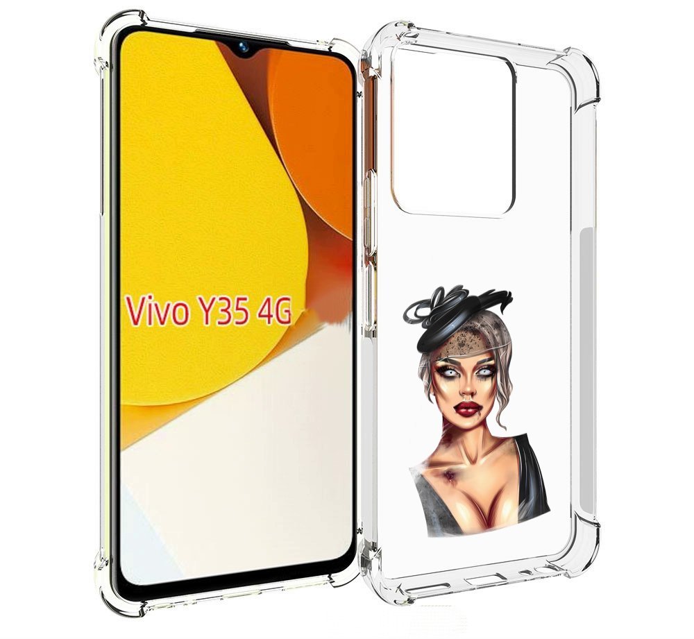 Чехол MyPads девушка-с-линзами для Vivo Y35 4G 2022 / Vivo Y22, Прозрачный, Tocco
Чехол MyPads девушка-с-линзами для Vivo Y35 4G 2022 / Vivo Y22, Прозрачный, Tocco