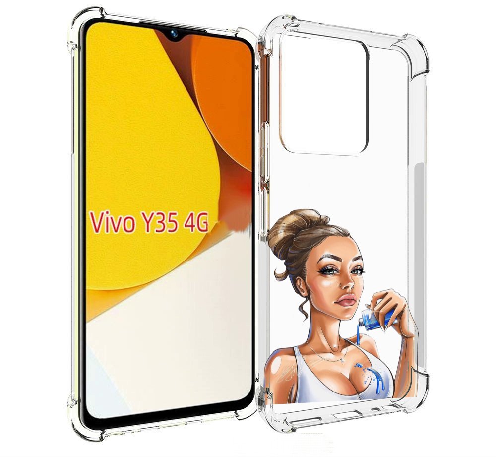 Чехол MyPads девушка-пролила-краску женский для Vivo Y35 4G 2022 / Vivo Y22, Прозрачный, Tocco
Чехол MyPads девушка-пролила-краску женский для Vivo Y35 4G 2022 / Vivo Y22, Прозрачный, Tocco