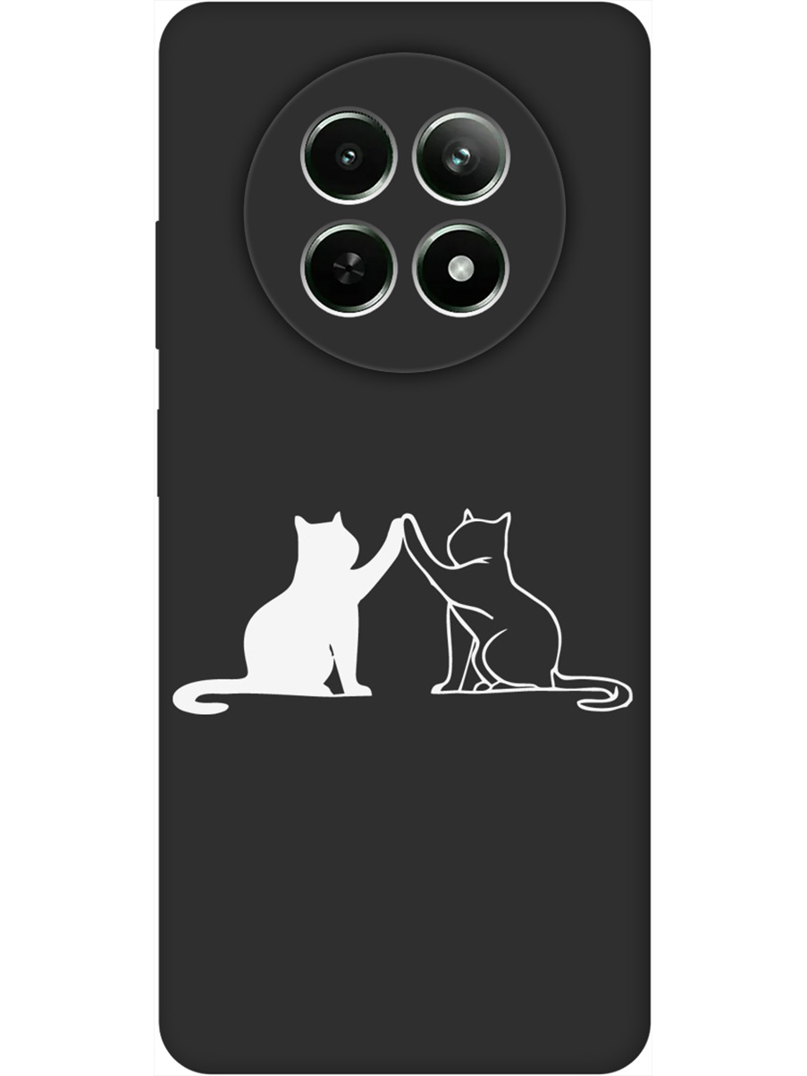 Силиконовый чехол на Realme 12 5g с принтом "Кошки" матовый черный, Черный;белый;серый, 783982671
Силиконовый чехол на Realme 12 5g с принтом "Кошки" матовый черный, Черный;белый;серый, 783982671