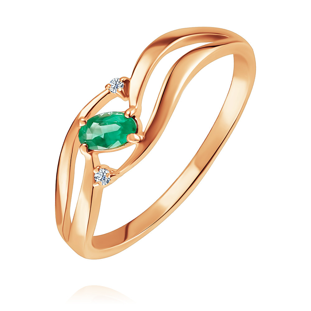 Кольцо из красного золота с бриллиантом/изумрудом р. , ADAMAS 1411141-А500Д-433, 1411141-А500Д-433
Кольцо из красного золота с бриллиантом/изумрудом р. , ADAMAS 1411141-А500Д-433, 1411141-А500Д-433