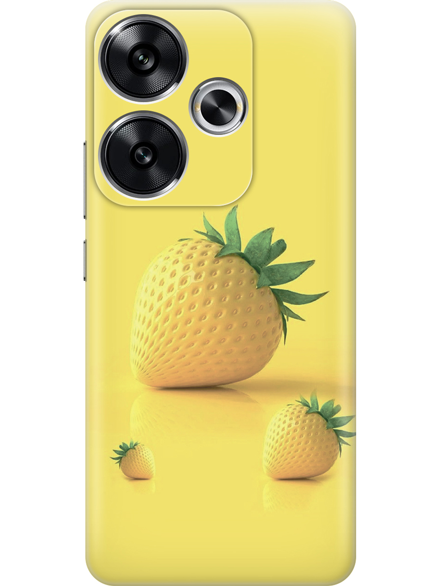 Силиконовый чехол на Xiaomi Redmi Turbo 3, Poco F6 с принтом "Желтая клубника", Прозрачный;черный, 783980851
Силиконовый чехол на Xiaomi Redmi Turbo 3, Poco F6 с принтом "Желтая клубника", Прозрачный;черный, 783980851