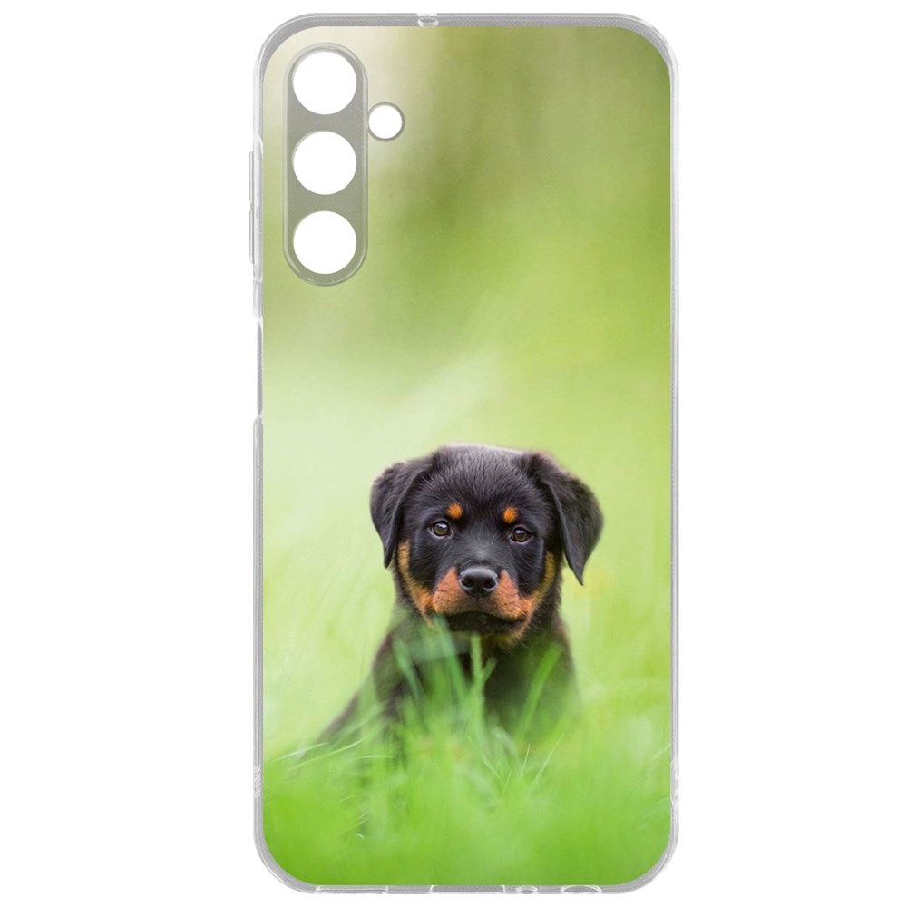 Чехол-накладка Krutoff Clear Case Щенок ротвейлера для Samsung Galaxy A24 (A245), Прозрачный
Чехол-накладка Krutoff Clear Case Щенок ротвейлера для Samsung Galaxy A24 (A245), Прозрачный