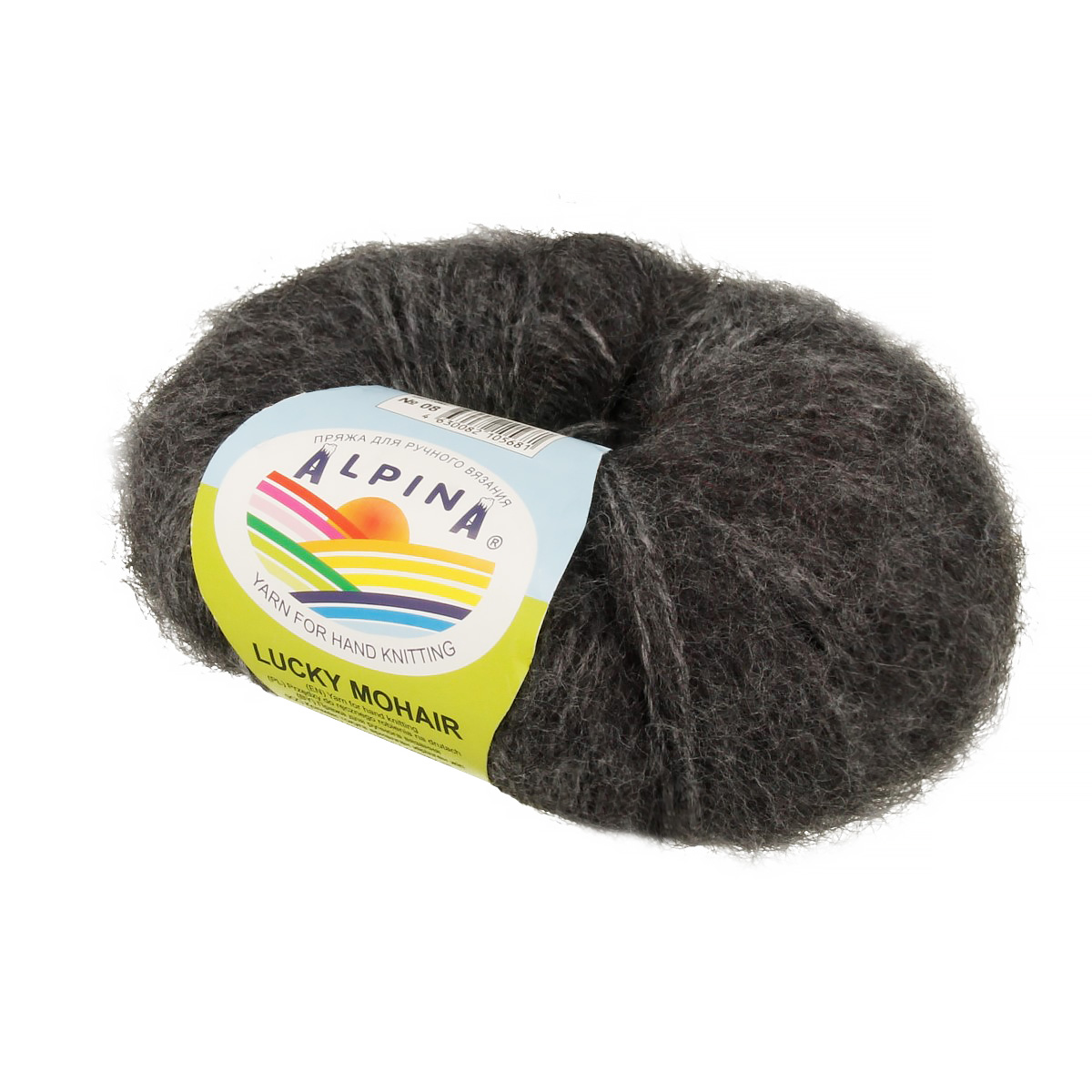 Пряжа Alpina Lucky mohair 10 шт. по 50 г 60% кид мохер, 40% акрил 150 м №08 т.серый меланж, LUCKY MOHAIR
Пряжа Alpina Lucky mohair 10 шт. по 50 г 60% кид мохер, 40% акрил 150 м №08 т.серый меланж, LUCKY MOHAIR