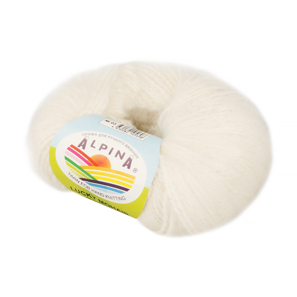 Пряжа Alpina Lucky mohair 10 шт. по 50 г 60% кид мохер, 40% акрил 150 м №03 молочный, Белый, LUCKY MOHAIR
Пряжа Alpina Lucky mohair 10 шт. по 50 г 60% кид мохер, 40% акрил 150 м №03 молочный, Белый, LUCKY MOHAIR