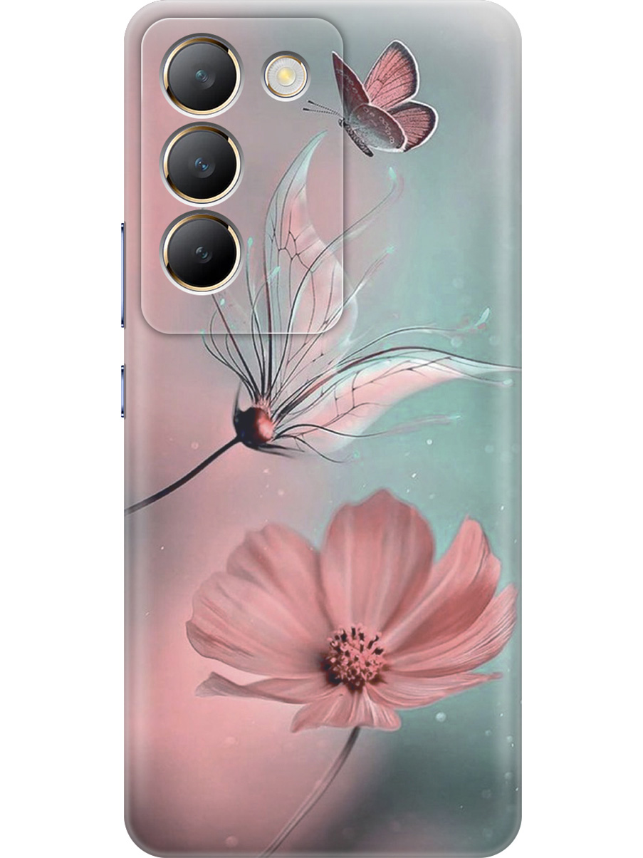 Силиконовый чехол на Vivo V30 Lite 4g с принтом "Бабочка и цветы", Прозрачный;голубой;розовый;серый, 783985622
Силиконовый чехол на Vivo V30 Lite 4g с принтом "Бабочка и цветы", Прозрачный;голубой;розовый;серый, 783985622