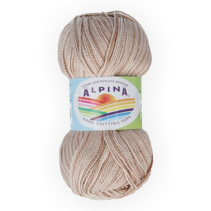 Пряжа Alpina Holly Melange 10 шт. по 50 г 200 м №10 бежевый/т.бежевый, "HOLLY MELANGE"
Пряжа Alpina Holly Melange 10 шт. по 50 г 200 м №10 бежевый/т.бежевый, "HOLLY MELANGE"