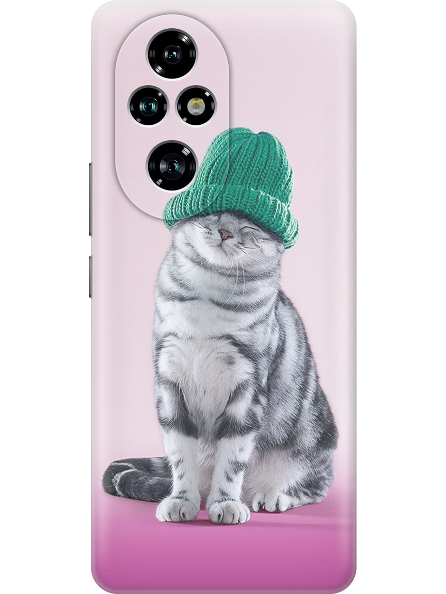 Силиконовый чехол на Honor 200 pro с принтом "Кот в зеленой шапке", Прозрачный;серый;розовый, 783979611
Силиконовый чехол на Honor 200 pro с принтом "Кот в зеленой шапке", Прозрачный;серый;розовый, 783979611
