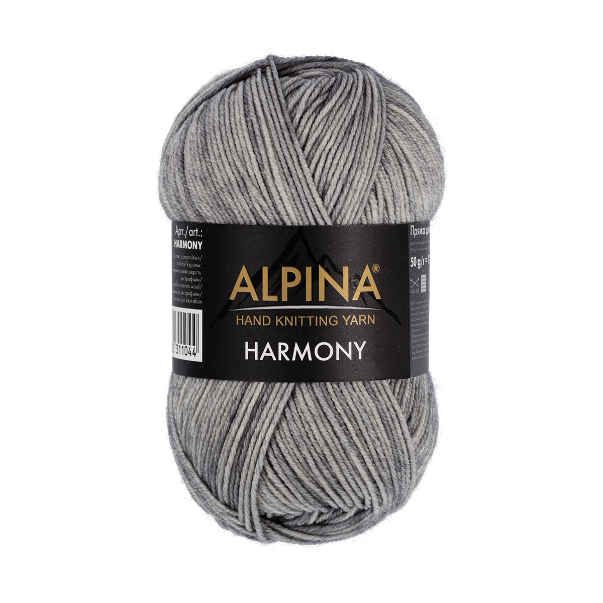 Пряжа Alpina Harmony 10 шт. по 50 г 100% мериносовая шерсть 175 м №12 св.серый, HARMONY
Пряжа Alpina Harmony 10 шт. по 50 г 100% мериносовая шерсть 175 м №12 св.серый, HARMONY
