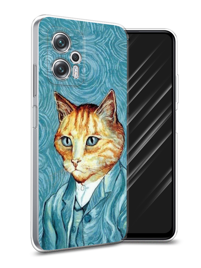 Чехол Awog на Poco X4 GT/Redmi Note 11T Pro/11T Pro Plus "Кот Ван Гог", Разноцветный, 315550-2
Чехол Awog на Poco X4 GT/Redmi Note 11T Pro/11T Pro Plus "Кот Ван Гог", Разноцветный, 315550-2