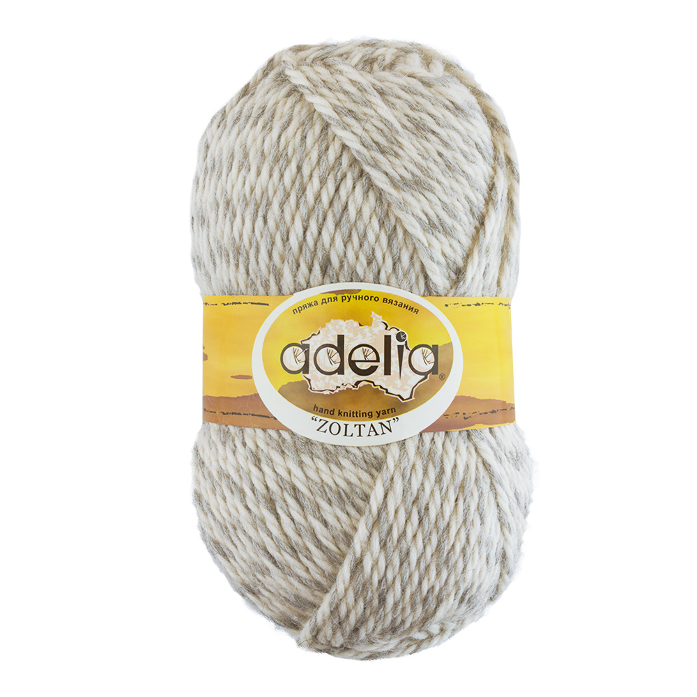 Пряжа Adelia Zoltan, 5 шт. по 100 г, набор, 100% шерсть, 115 м №115 серый-белый, ZOLTAN
Пряжа Adelia Zoltan, 5 шт. по 100 г, набор, 100% шерсть, 115 м №115 серый-белый, ZOLTAN