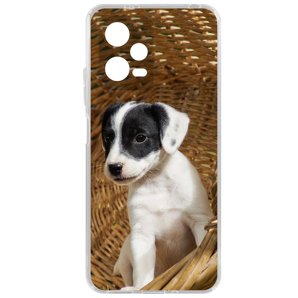 Чехол-накладка Krutoff Clear Case Щенок в корзине для Xiaomi Poco X5, Прозрачный
Чехол-накладка Krutoff Clear Case Щенок в корзине для Xiaomi Poco X5, Прозрачный