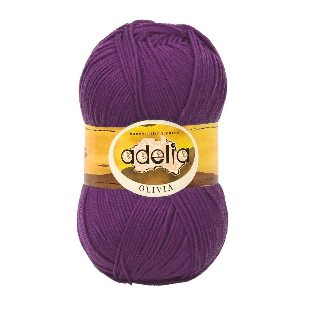 Пряжа Adelia Olivia, 5 шт. по 100 г 60% акрил, 40% шерсть 250 м №16 фиолетовый меланж, OLIVIA
Пряжа Adelia Olivia, 5 шт. по 100 г 60% акрил, 40% шерсть 250 м №16 фиолетовый меланж, OLIVIA