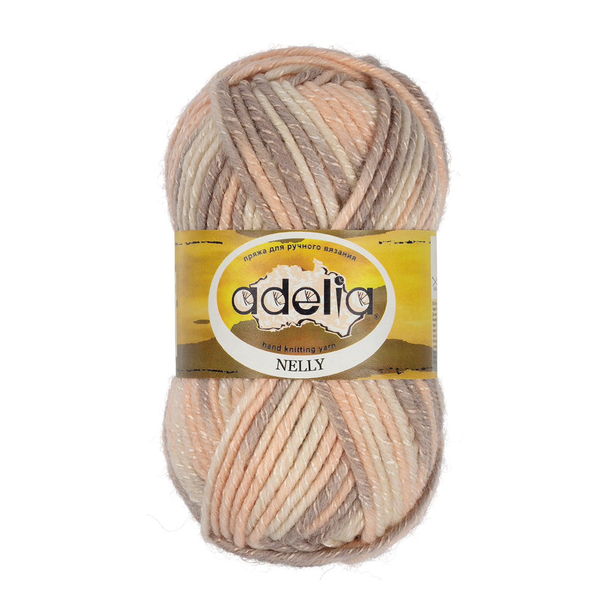 Пряжа Adelia Nelly, 5 шт. по 100 г 100 м №30 молочный-персиковый-серо-бежевый, Разноцветный, NELLY
Пряжа Adelia Nelly, 5 шт. по 100 г 100 м №30 молочный-персиковый-серо-бежевый, Разноцветный, NELLY