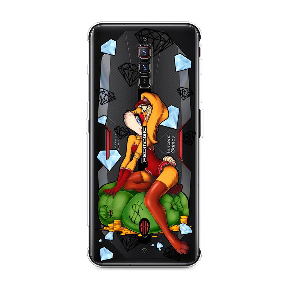 Чехол на ZTE Nubia Red Magic 6 "Лола Банни с бриллиантами", Красный;оранжевый;зеленый, 135150-6
Чехол на ZTE Nubia Red Magic 6 "Лола Банни с бриллиантами", Красный;оранжевый;зеленый, 135150-6