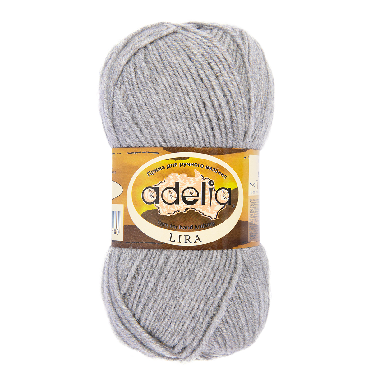 Пряжа Adelia Lira, 10 шт. по 50 г. 100% акрил 200 м №18 св.серый меланж, LIRA
Пряжа Adelia Lira, 10 шт. по 50 г. 100% акрил 200 м №18 св.серый меланж, LIRA